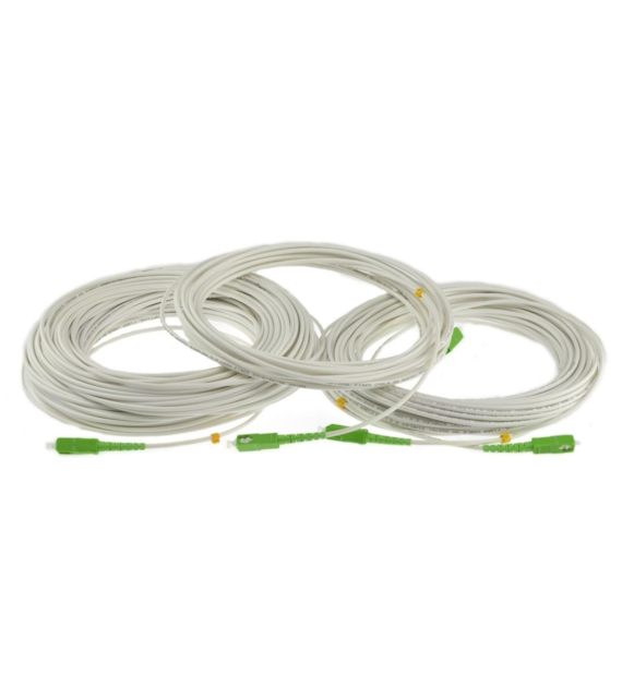 Patchcord fibra monomodale simplex CONNLINK SC/APC-SC/APC 35m G657B3 3