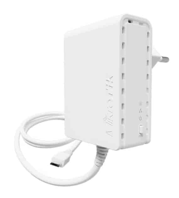 Mikrotik PL7400 PWR-Line transmiter sieciowy PLC z portem USB do zasilenia hAP lite