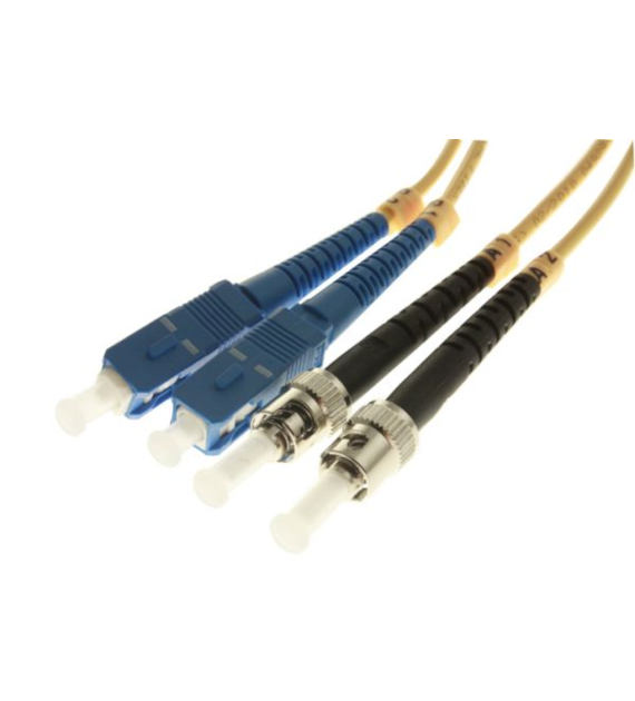 OPTO Patchcord ST/UPC-SC/UPC 3m Multi Mode Duplex włókno OM2