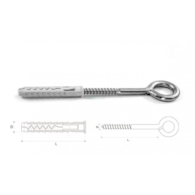 FIBERM Kołek rozporowy z hakiem oczkowym 14 x 230