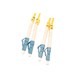 OPTO LC/UPC-LC/UPC 2m Jednomódový duplexní optický patchcord G652D