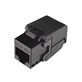 SOLARIX Keystone samozaciskowy CAT5E UTP RJ45 czarny SXKJ-5E-UTP-BK-SA