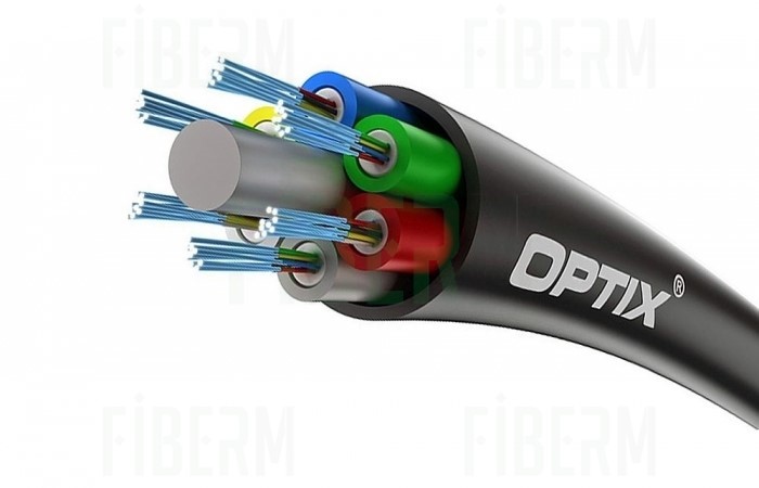 OPTIX Kabel światłowodowy Saver Z-XOTKtsdDb 72J (6x12) 1,5kN średnica 8,15mm