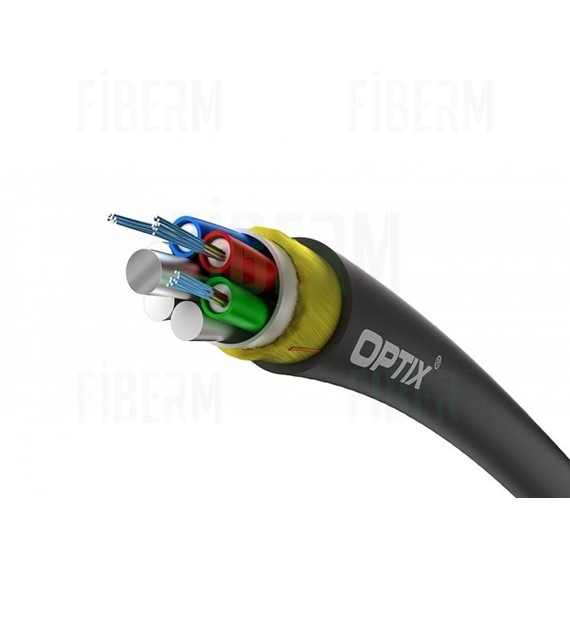 OPTIX Kabel światłowodowy ADSS-XOTKtsdD 72J (6x12) 2,7kN średnica 10mm