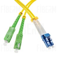Patchcord ottico OPTO SC/APC-LC/UPC 20m Single Mode Duplex Fiber G652D