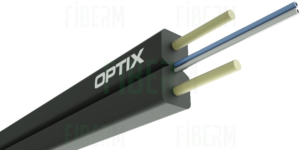 OPTIX Optical Fiber Cable ZW-NOTKSdp ARP 1J (WHITE)