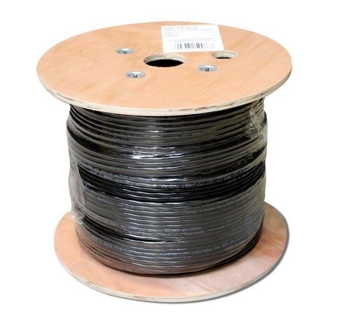 DIGITUS Kabel instalacyjny zewnętrzny UTP CAT5E żelowany szpula 305 metrów