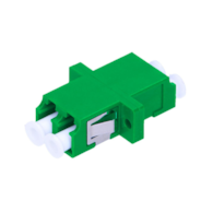 Adaptador Duplex de Fibra Óptica Monomodo LC/APC de FIBERM