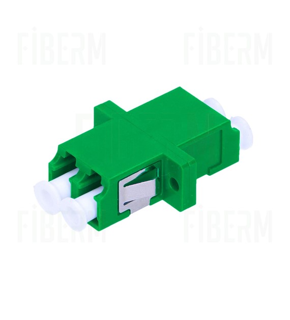 FIBERM Adapter LC/APC Single Mode Duplex