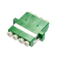 Adaptador QUAD de Fibra Óptica Monomodo LC/APC de FIBERM