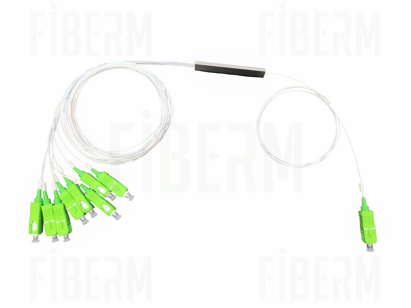 FIBERM Splitter PLC 1/8 SC/APC