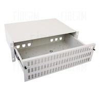 FIBERM Pull-out Fiber Optic Switch 72 x SC Duplex (144J) 3U Rack 19 