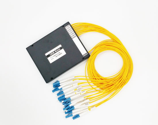 CWDM Mux/Demux, 4CH(nm) + 1310nm, 2 transmissions / 1 fiber, 2.0mm SM G657A, LC/UPC (ABS BOX)