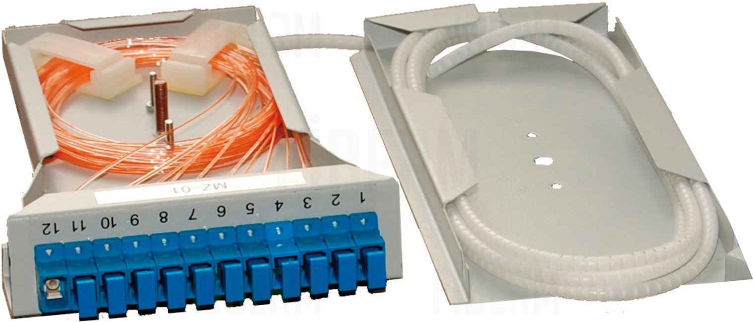 MPK-12/E/SC Modul pro PSM-19/144/4U a PSU-300/432 Přepínače s možností ukončit až 12 vláken