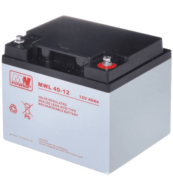 Akumulator AGM 40Ah 12V MWL 40-12