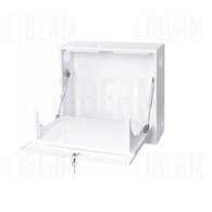 FIBERM Hanging 19  Rack Cabinet 3U 180mm βάθος κάθετο λευκό