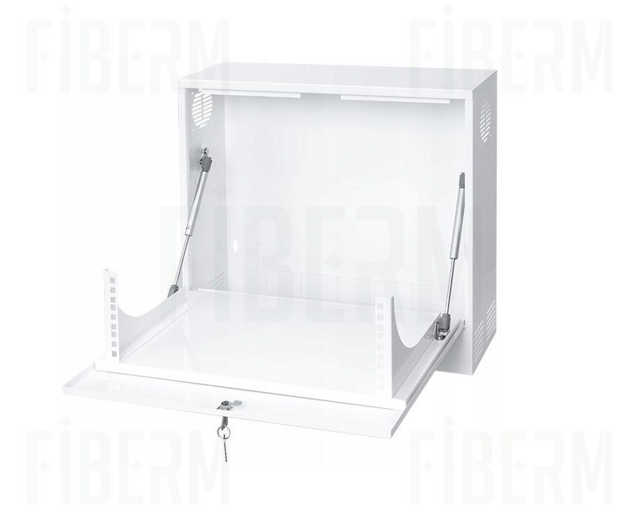 FIBERM Hanging 19  Rack Cabinet 3U 180mm βάθος κάθετο λευκό