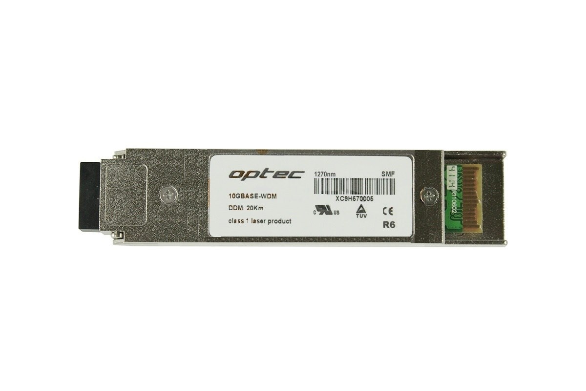 OPTEC Wkładka XFP WDM SM LC 20KM TX1270 DDM