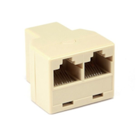 Adaptador de 8p8c 1-Socket / 2-Socket