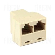 8p8c 1-Vtičnica / 2-Vtičnica Adapter