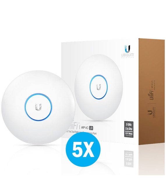 UBIQUITI UNIFI UAP-AC-LR-5-PACK