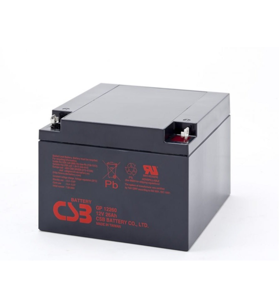 Akumulator CSB 26Ah 12V GP12260