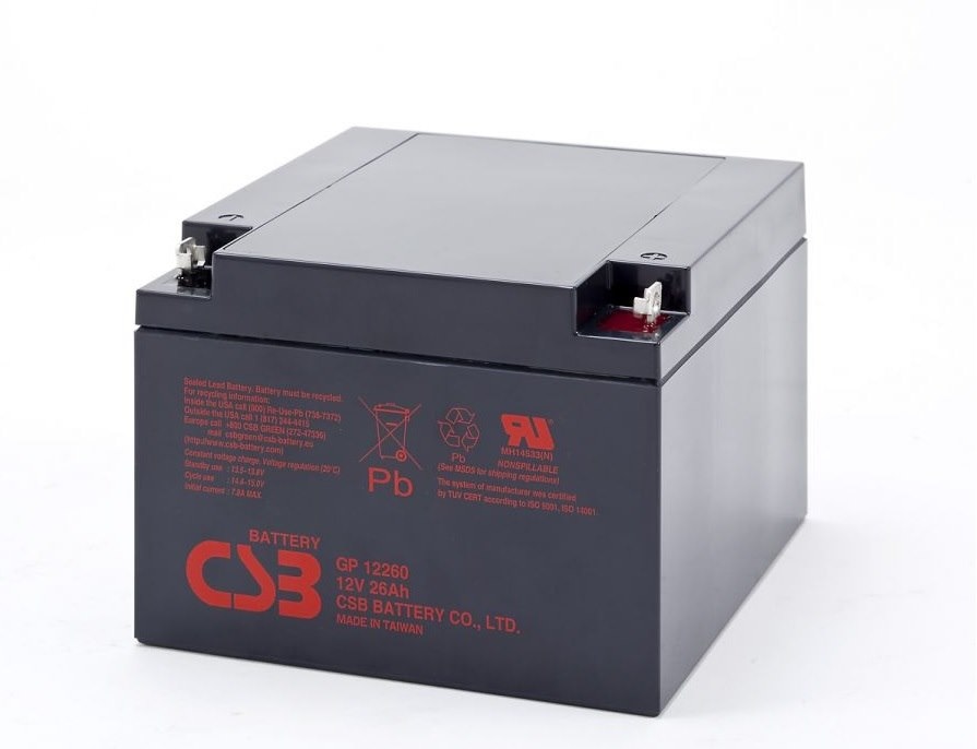 Akumulator CSB 26Ah 12V GP12260