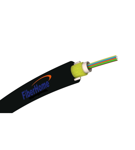 FiberHome Kabel światłowodowy 8J ADSS 1kN, jednotubowy, średnica 5,2mm