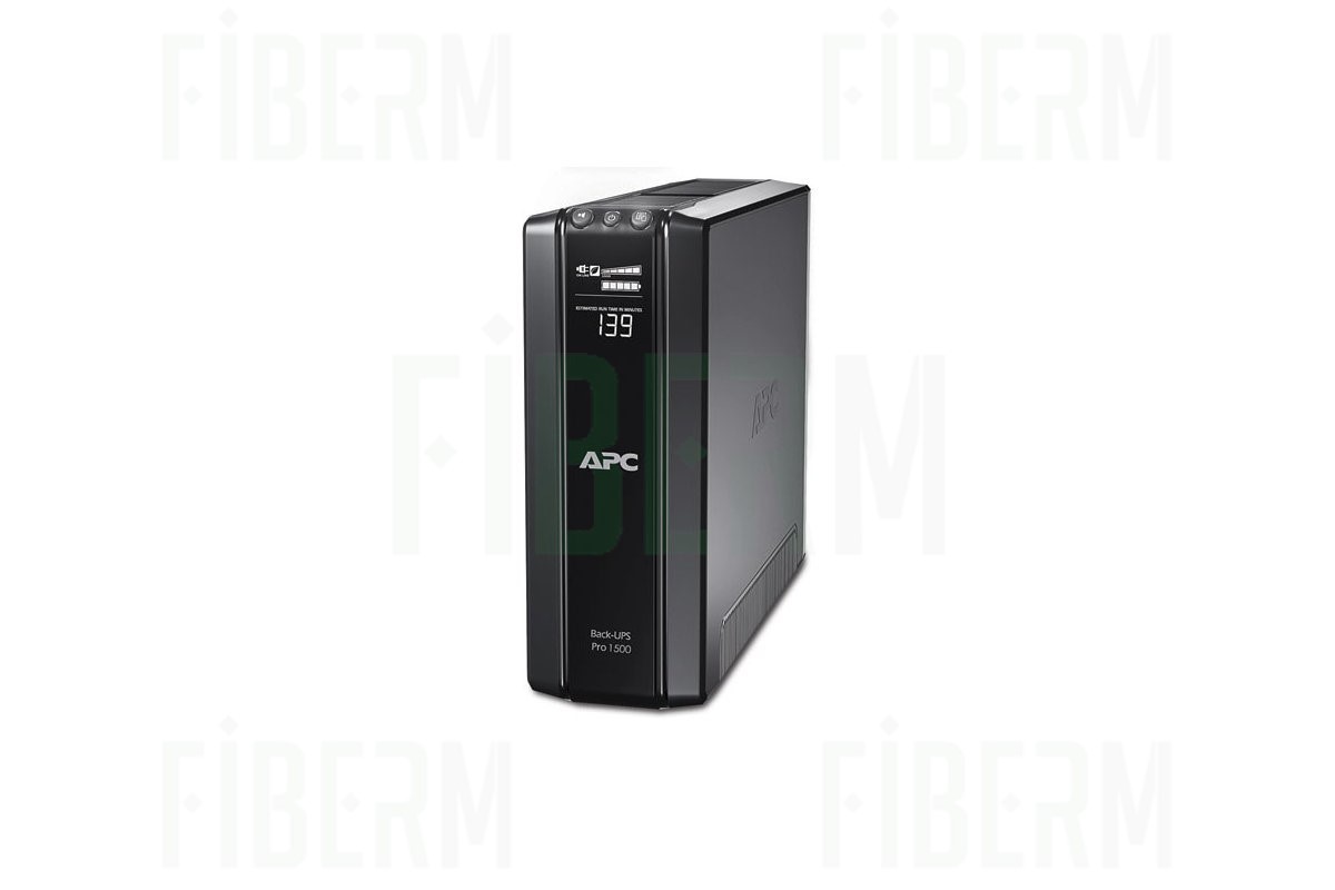 APC BR1500G-FR Varčevanje z Napajanjem Back-UPS Pro 1500 VA 230V LCD ZELENA