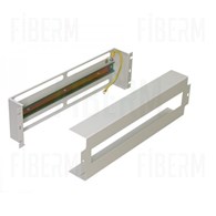 FIBERM Πίνακας Διανομής Τάσης 3U με Ράγα DIN Γκρι