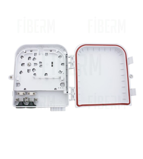 TRACOM FTTX MDU B08 Fiber Splice Box oválný port