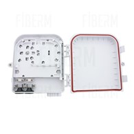 TRACOM Scatola di Giunzione per Fibra FTTX MDU B08 con Porta Ovale