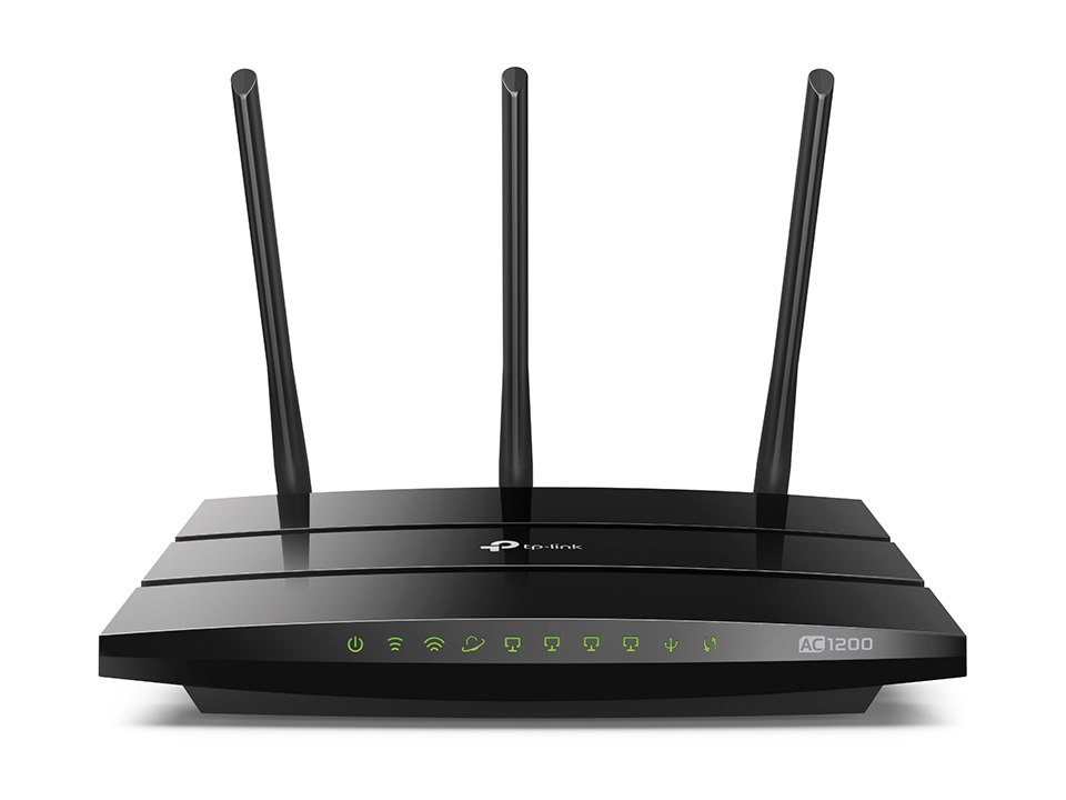 TP-LINK Archer C1200 Router WiFi AC1200 1x WAN 4x LAN, 3x Antena Dual Band