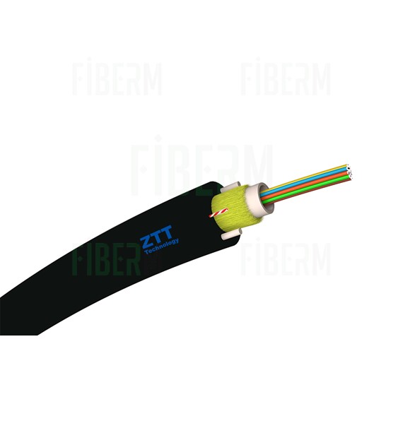 Cable de Fibra Óptica ZTT 1J Micro ADSS 80 metros con Conectores SC/APC-SC/APC