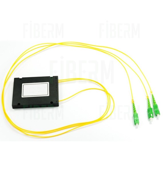 FIBERM Razdelilnik PLC 1/2 SC/APC ABS ŠKATLA