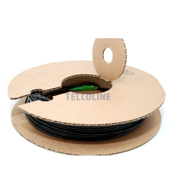 Telcoline Kabel światłowodowy 1J micro ADSS Heavy Duty 150 metrów na szpulce złącza SC/APC-SC/APC