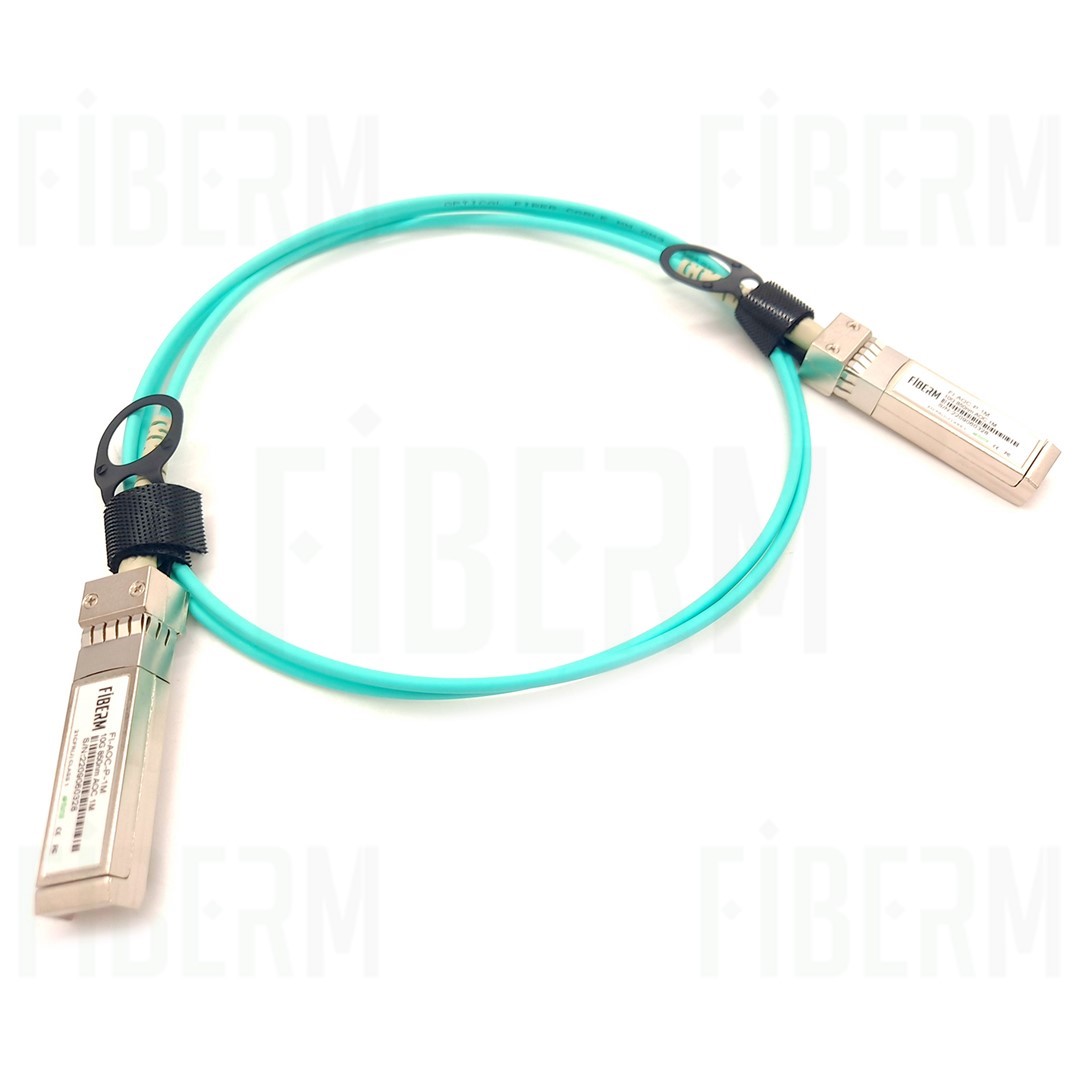 FIBERM Aktivni Optički Kabel SFP+ 1M OM2 FI-AOC-P-1M
