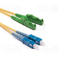 CONNLINK SC/UPC-E2000/APC 3m Single Mode Duplex Patchkabel Fiber G657A2