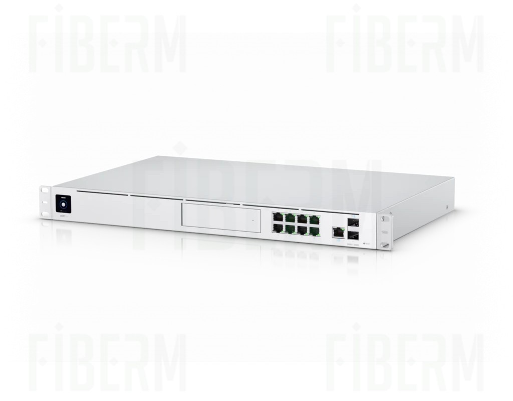 Ubiquiti UDM-PRO UniFi Dream Machine, Switch 8x RJ45 1000Mb/s, 1x SFP+, 1x RJ45 1000Mb/s WAN, 1x SFP+ WAN, slot HDD