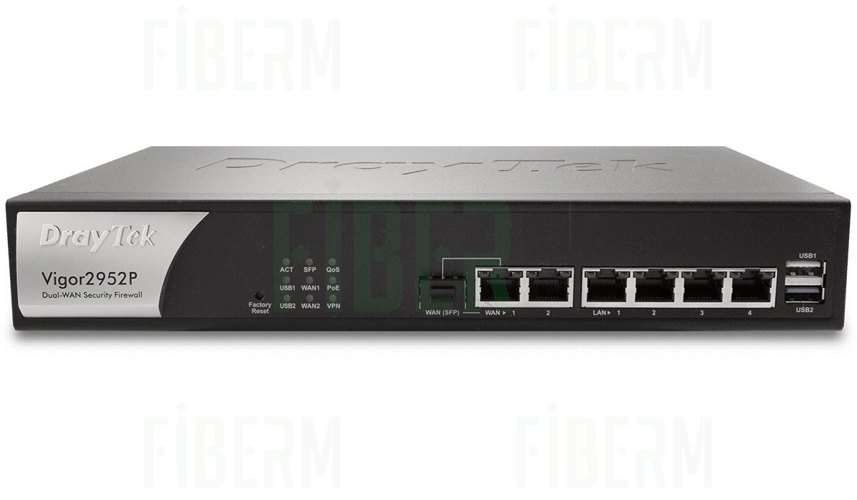 DrayTek Vigor 2952 Router 2x WAN 4x LAN 2x USB