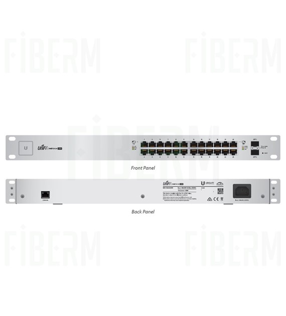 UBIQUITI UNIFI US-24-250W PoE+ Upravljivi switch 24 x 10/100/1000 2 x SFP