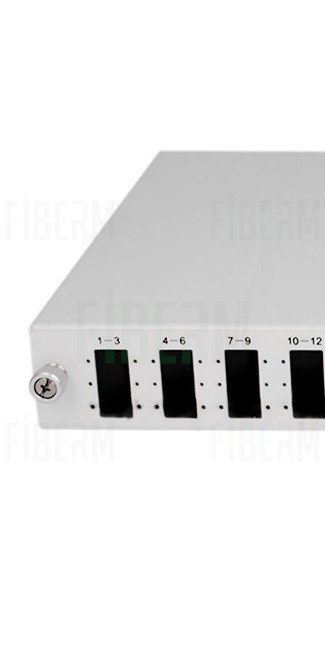 TRACOM 48 X SC Simplex Sliding Fiber Optic Switch 19 