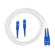 FIBERM Patchcord SC/UPC-SC/UPC 10m Single Mode Duplex włókno G657A 2,0mm PVC