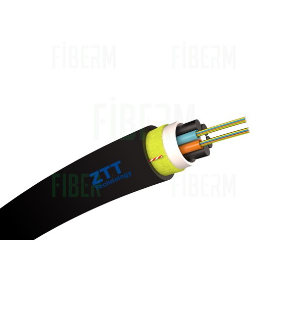 ZTT Kabel światłowodowy 72J ADSS 2,7kN, 6T12F, średnica 10,9mm