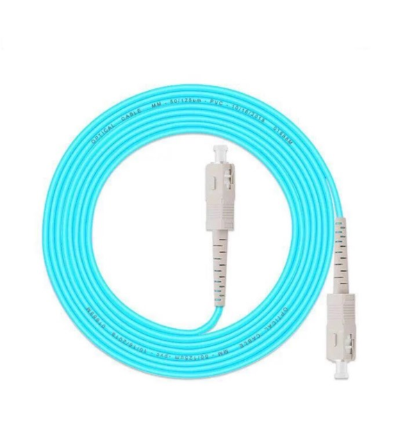 FIBERM GOLD patchcord SC/UPC-SC/UPC 10m Multim Mode Simplex włókno OM3 2,0mm w peszlu