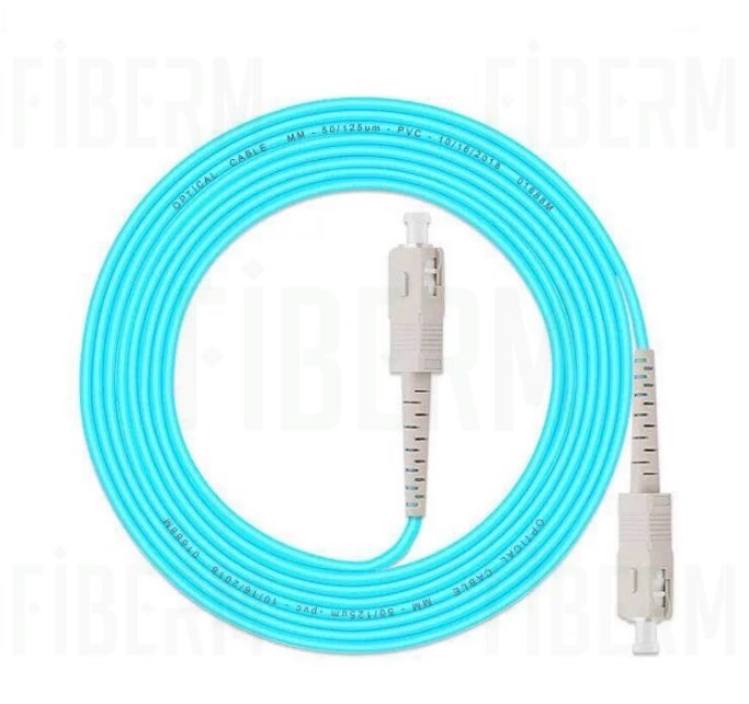 FIBERM GOLD patchcord SC/UPC-SC/UPC 30m Multimode Simplex Fiber OM3 2