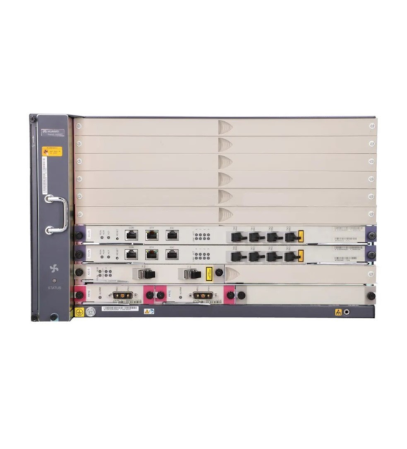 Huawei MA5683T OLT 10GE, Zasilanie DC, 2x SCUN, 1x X2CS, 2x PRTE