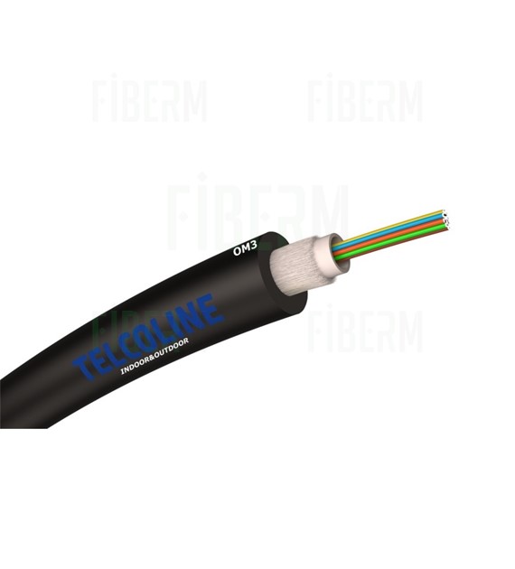 TELCOLINE Kabel światłowodowy wielomodowy 24G OM3, średnica 6mm