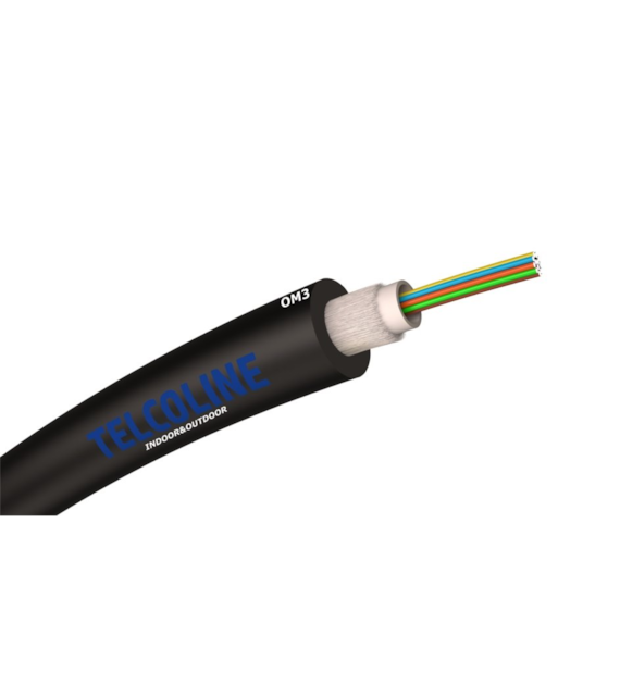 TELCOLINE Kabel światłowodowy wielomodowy 24G OM3, średnica 6mm