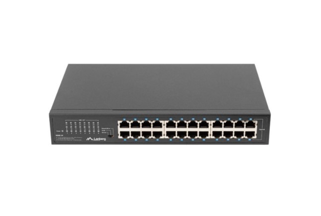 LANBERG RSGE-24 Switch niezarządzalny 24x GE do szafy RACK